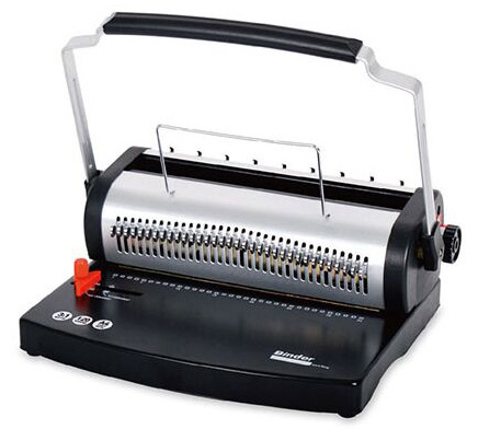 Біндер на металеву пружину YIBO U619 квадратні отвори (000011980)